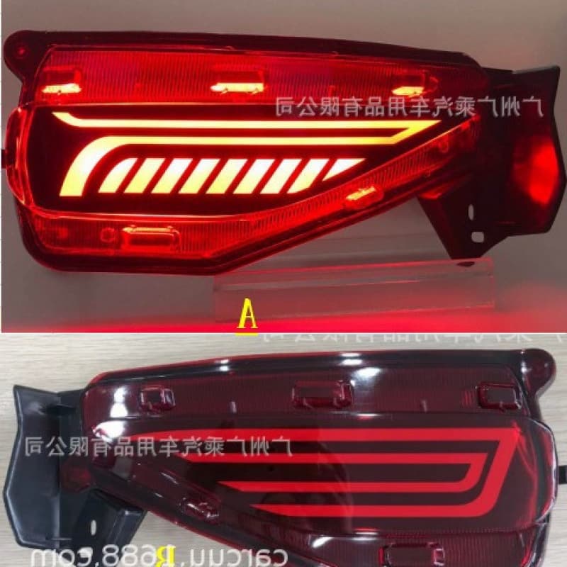Compatible with Toyota Fortuner Runner Rear Bumper Light 2015-17 LED Tail Light Rear Brake Fog Light
