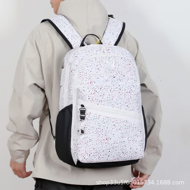 New trendy brand Gypsophila schoolbag, fashionable backpack, casual large capacity male and female campus student backpack travel bag