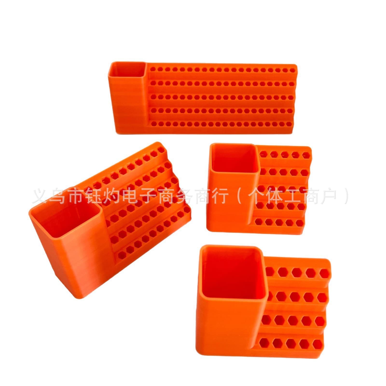 Cross-border Supply Screwdriver Bit Storage Tool Pegboard Screwdriver Bit Organizer Box