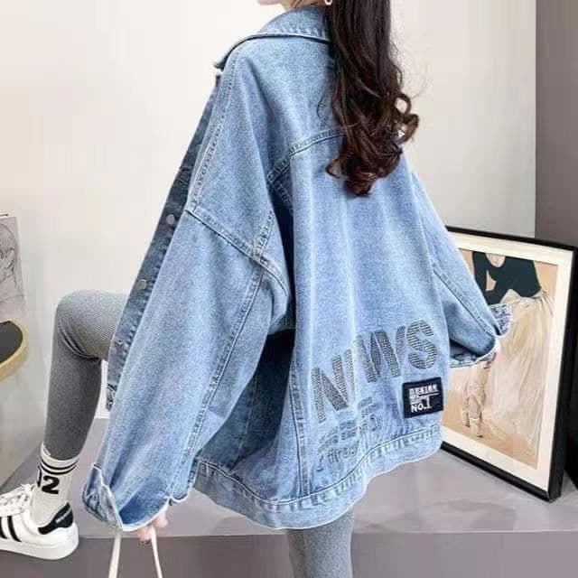 Retro Denim Jacket Spring Autumn Korean Style New Casual Loose Slimming Versatile Jacket Top