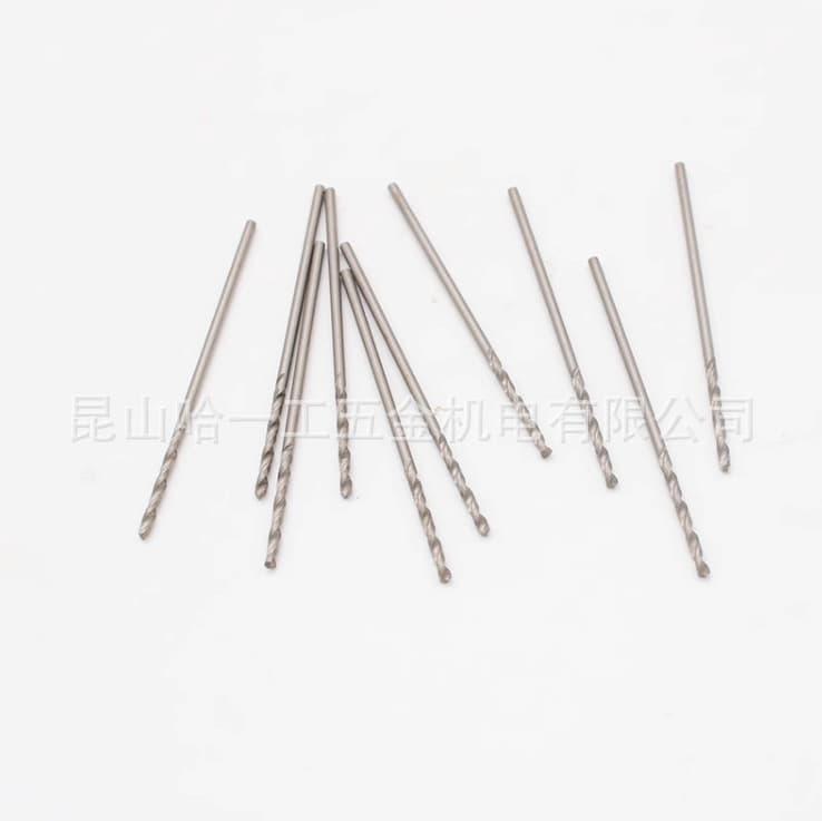 Miniature Mini Straight Shank Twist Drill Small Drill Bit White Drill Bit Black Drill Bit 0.5 0.6 0.8 1.0 1.2 1.5