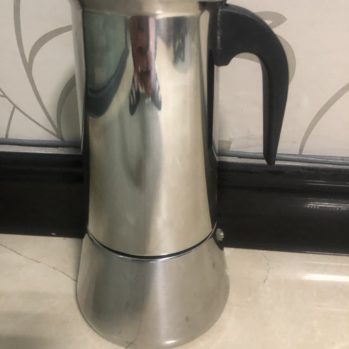 Cross-border Stainless Steel Italian Moka Pot Coffee Maker, Hot-Selling European Style Espresso French Coffee Pot, In Stock
