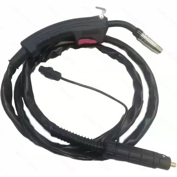 Gasless MIG Welding 14AK Welding Torch Household 220V Integrated Small Welder Parts Flux-cored Wire Quick-connect Welding Torch Wire