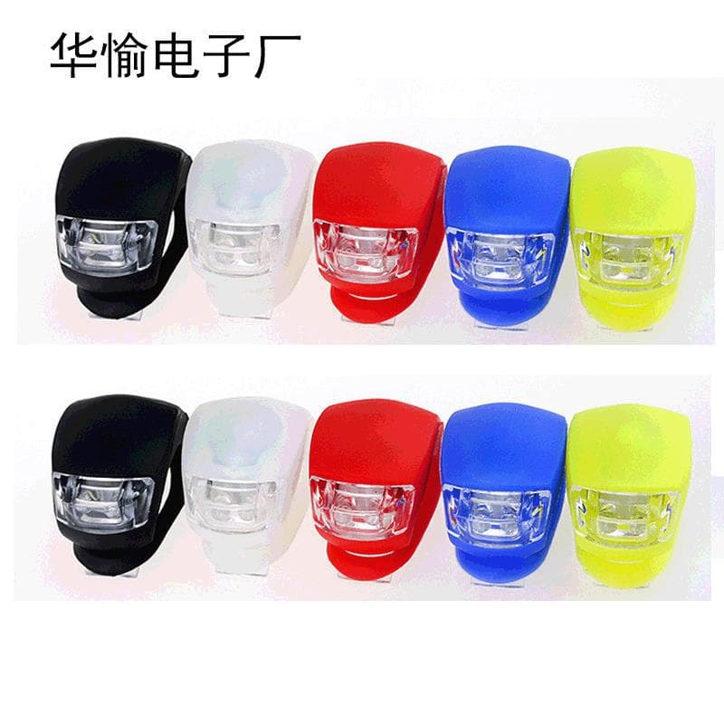 Bicycle lamp fifth generation frog lamp silicone beetle lamp outdoor cycling equipment accessories mountain bike tail light wholesale