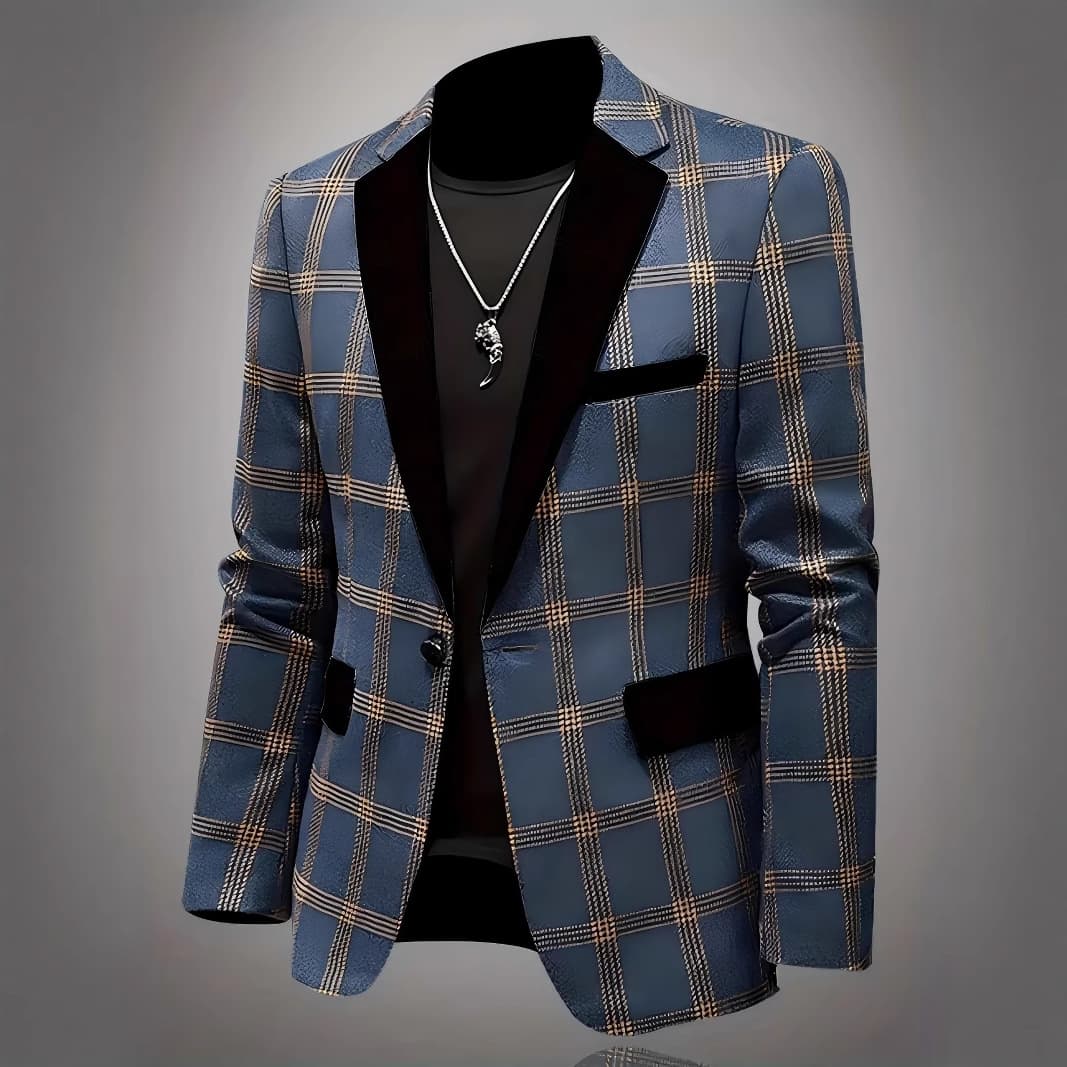 Men's spring and autumn new tops Korean style trendy youth singles slim casual handsome small suit jacket trendy