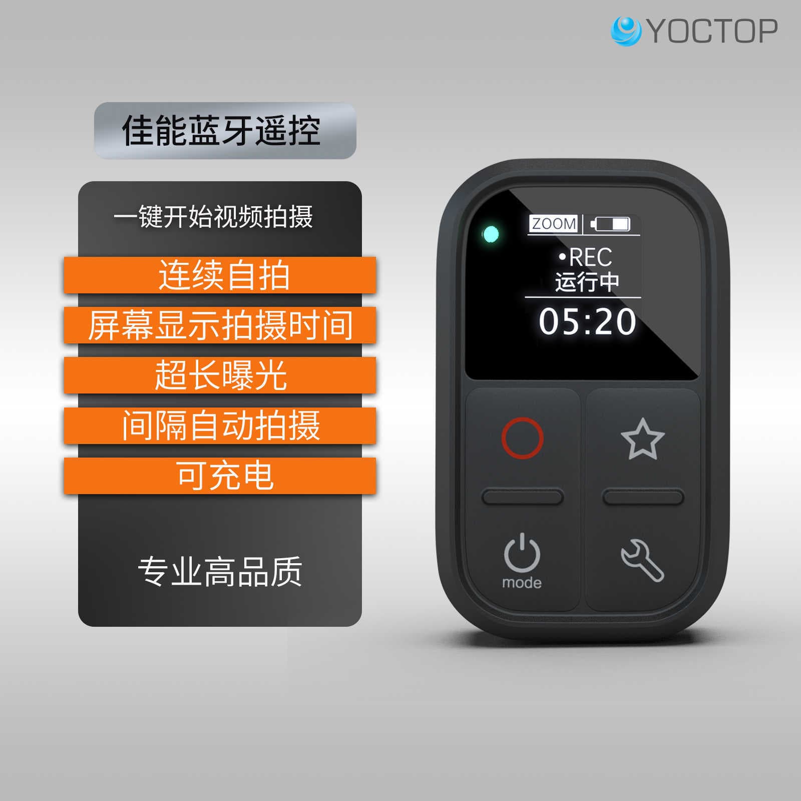 Wireless Bluetooth Remote Control for Canon Cameras BR-E1 R5 R6 R8 R50 M200 M50