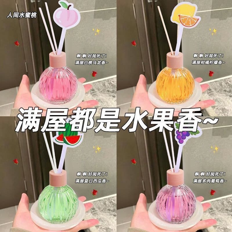 Fruity Aromatherapy for Indoor Bedroom Long-lasting Fragrance, Bathroom Deodorizer Toilet Air Freshener