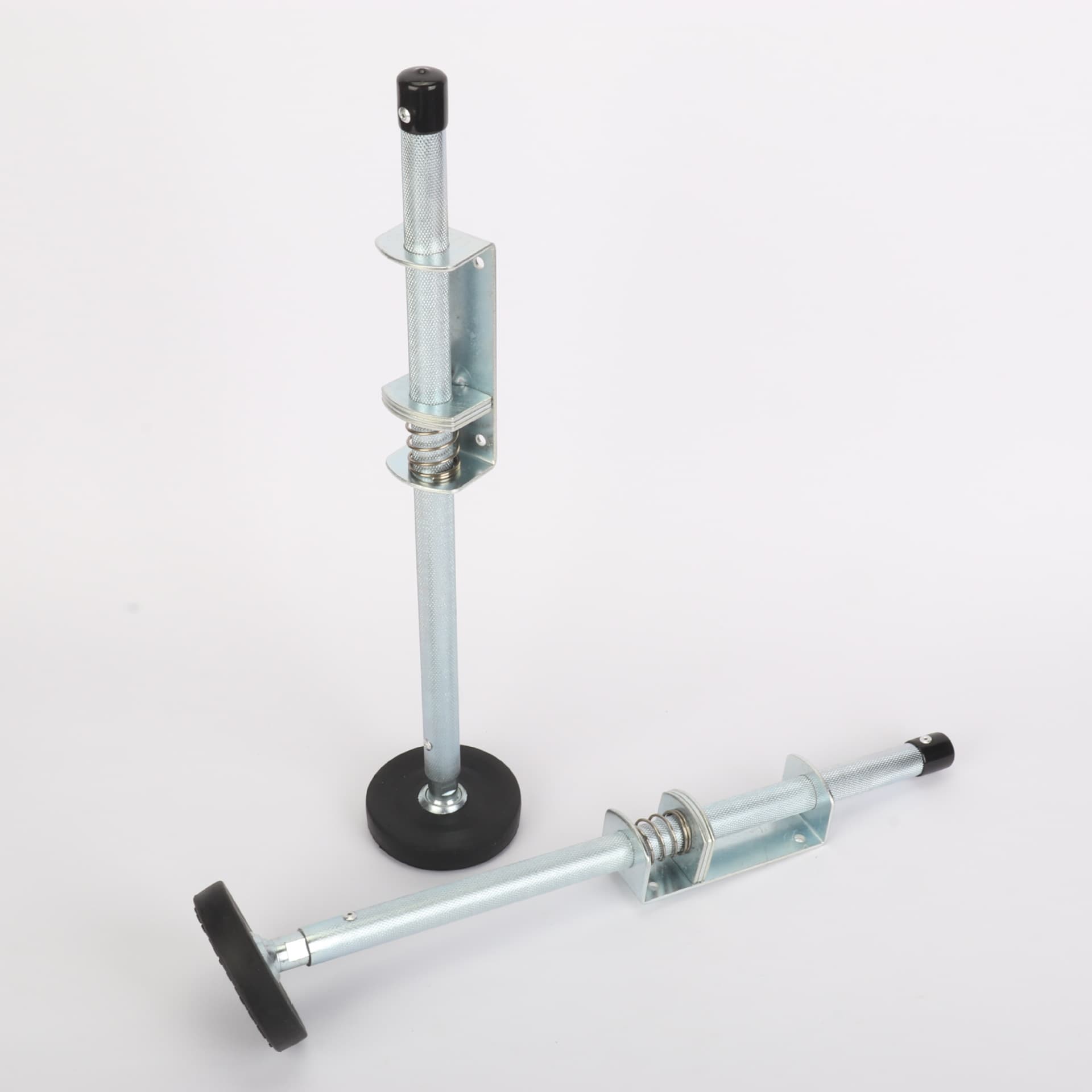 Ladder steel accessories support feet, balance feet stabilizer adjuster, telescopic with threaded anti-slip base