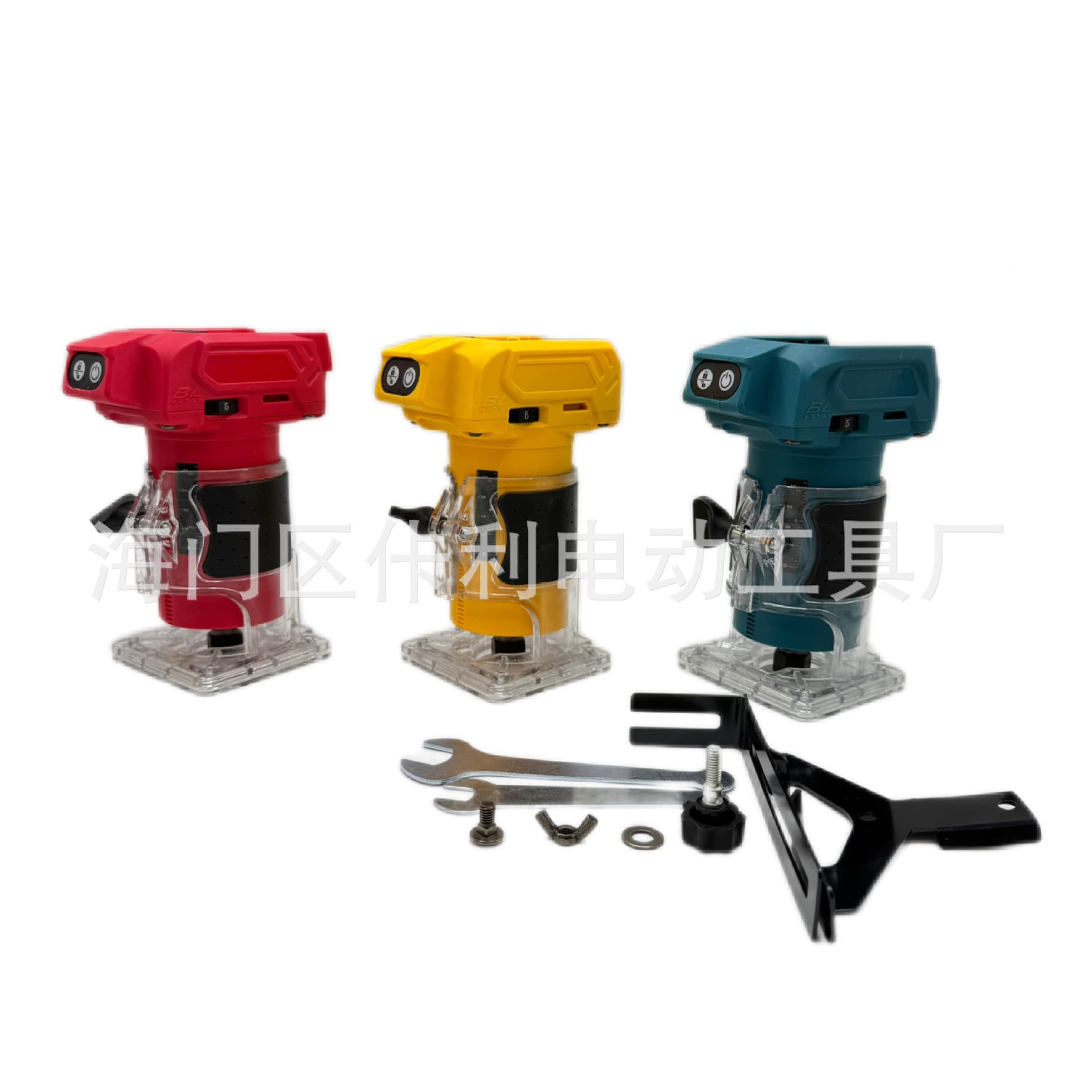 New Brushless Edge Trimmer with Adjustable Speed for Woodworking Grooving and Lithium Electric Carving Machine