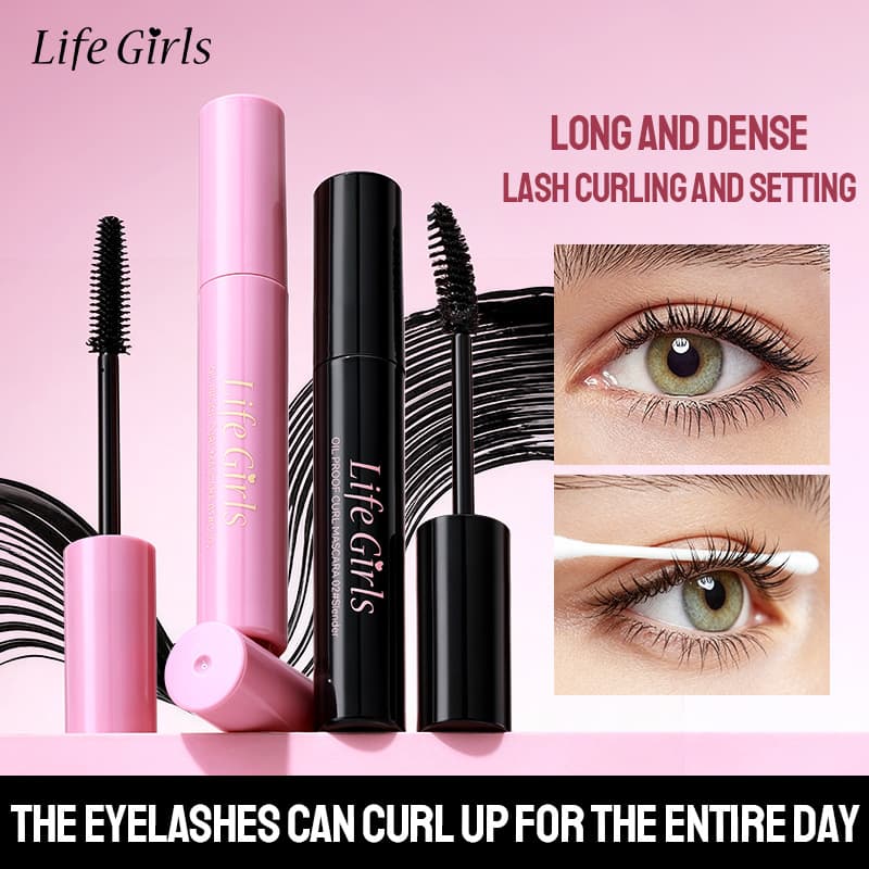 Life Girls OIL PROOF CURL MASCARA Cross-border Cosmetics Exclusive Factory Wholesale