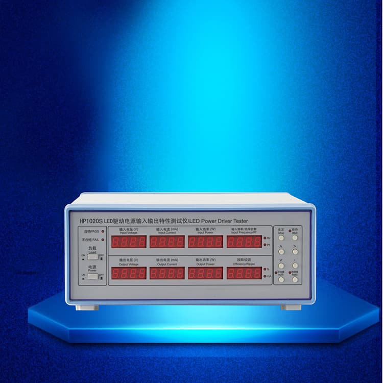 HP1020S Driver Power Supply Tester Luminaire Driver Power Analysis Power Voltage Current Harmonic Ripple