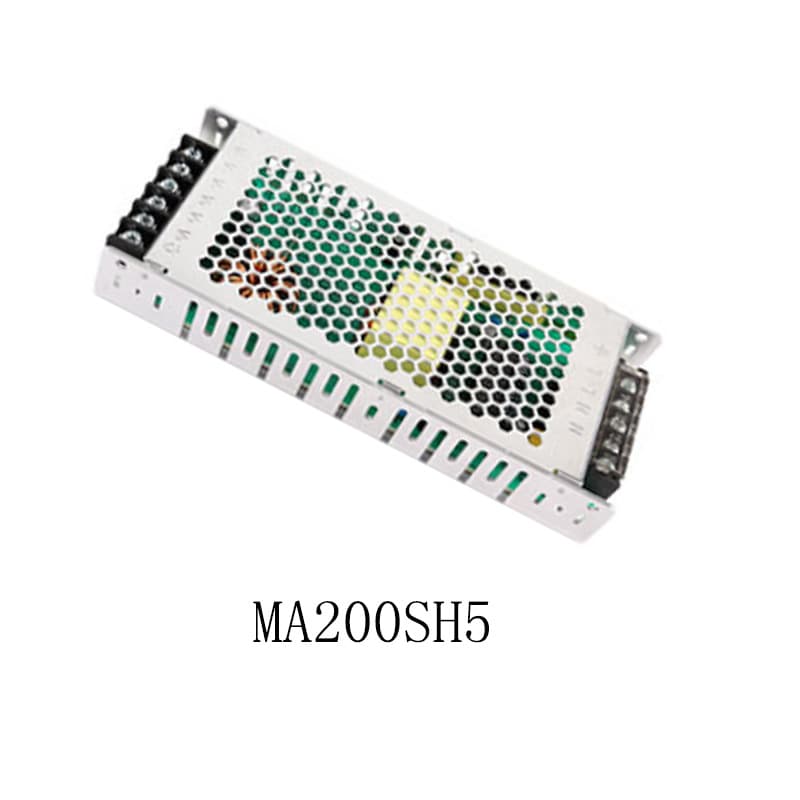 Rongdian's innovative MA200SH5 power supply is a dedicated power supply for LED displays. It is small in size, highly efficient, and operates stably.