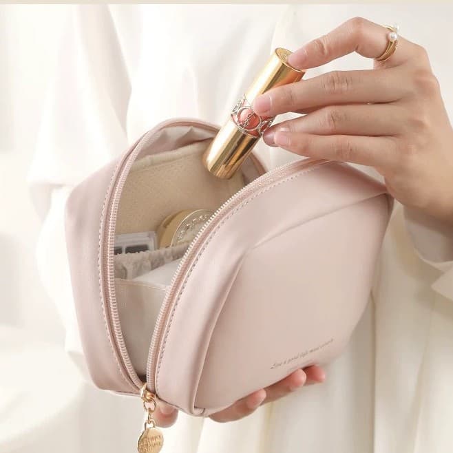 Women's Makeup Bag 2025 New Travel Small Mini Cosmetic Pouch Inner Small Organizer Bag Multifunctional
