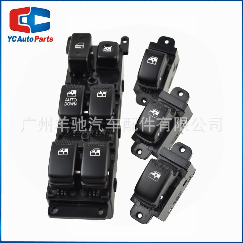 93570-1G110 93580-3D000 Power Window Glass Lift Switch for Hyundai Kia Rio