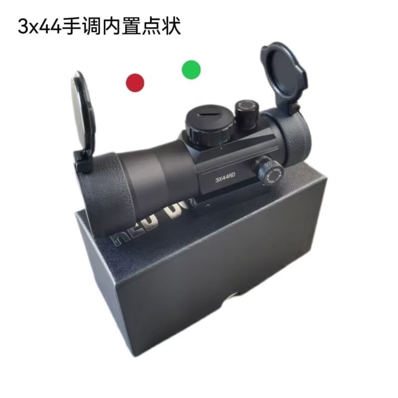Cross-border hot-selling foreign trade model 3*44RD pop-up objective lens monocular telescope 3 times up, down, left and right adjustable mirror
