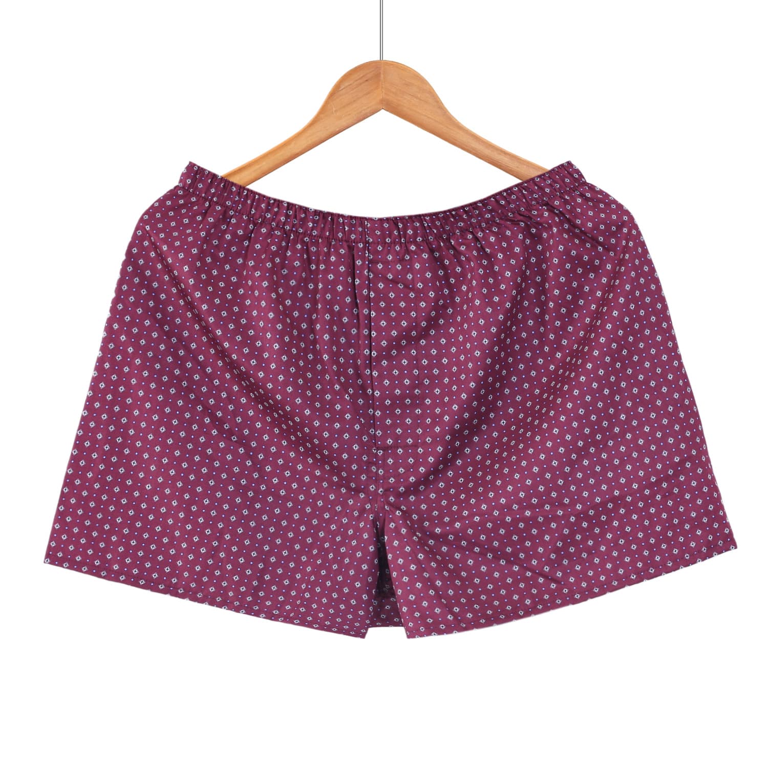 Men's Sateen Boxer Briefs Comfortable Underwear Summer Breathable Four-Corner Pants Loose A-Line Pants Men's Home Shorts