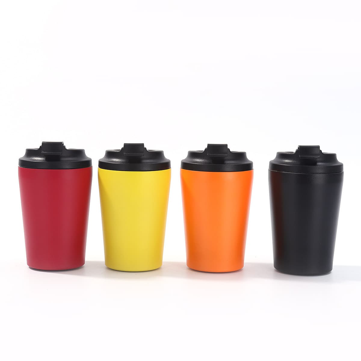 Coffee Cup with Scale Milk Cup Portable Business Stainless Steel Thermos for Men and Women
