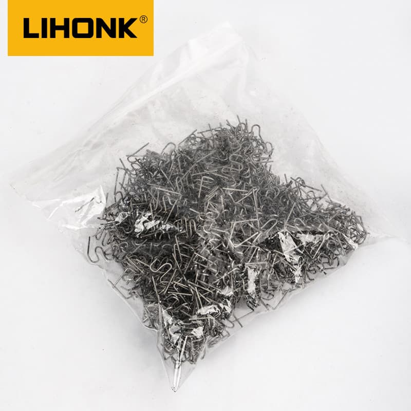 Car Bumper Repair Welding Nails Plastic Repair Machine Welding Wire Plastic Crack Repair Nails Patch Hot Melt Welding Nail Gun