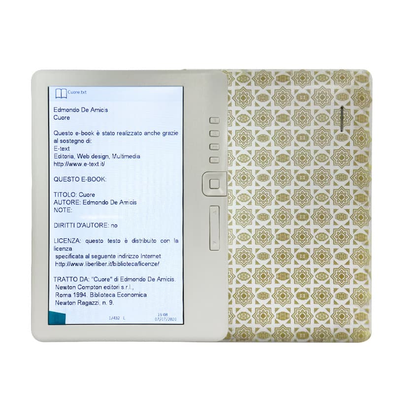 Cross-Border White 7-Inch Color Screen E-Book Reader, Ebook Reader, Electronic Paper Book, Learning Gift with Color Painting