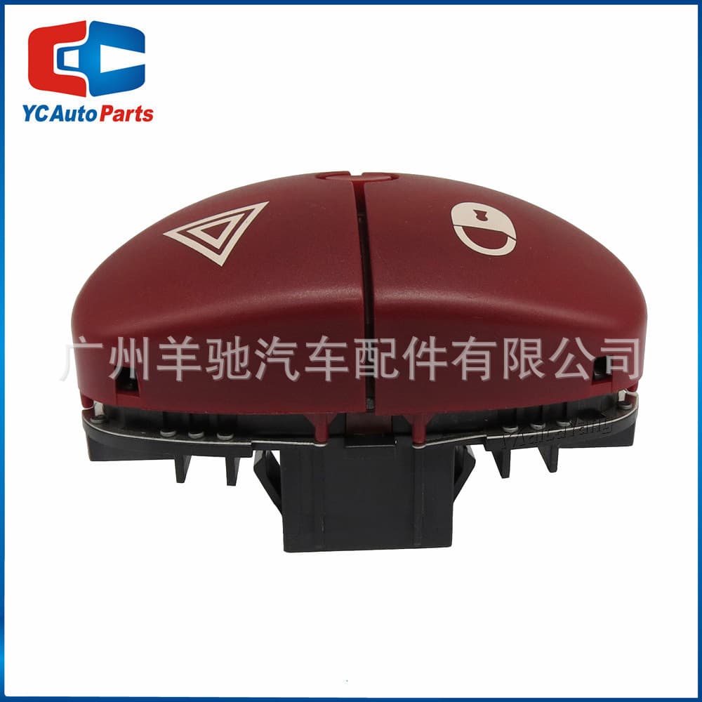 6554.L0 Car Red Flashing Light Switch for Peugeot 206 1999-2015 Citroen