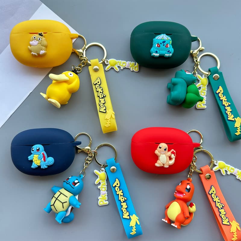 Suitable for Xiaomi Buds 5 Pro Wireless Bluetooth Headset 6 Youth Version Protective Cover 4 Cartoon Soft Shell Redmi 3 Silicone