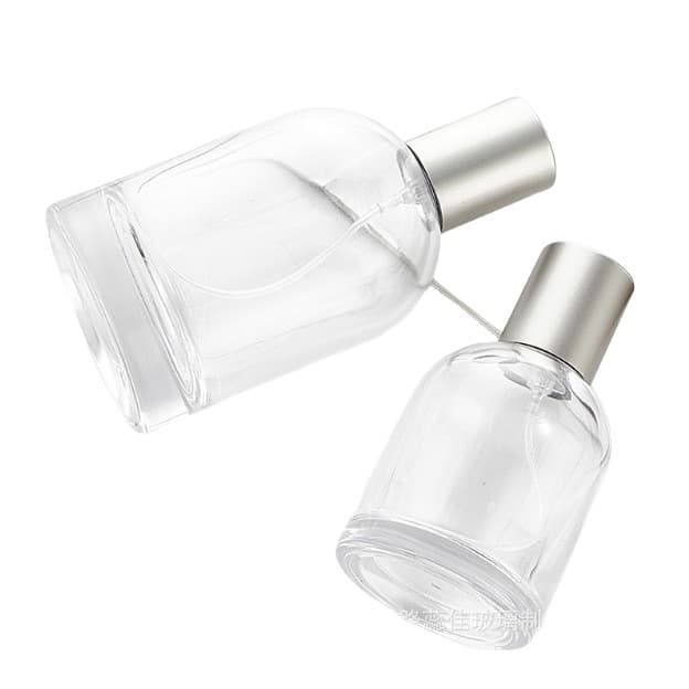 Perfume Spray Empty Bottle Glass Bottle 30ml 50ml 100ml Transparent Cosmetic Bottle Laboratory Refill Bottle In Stock