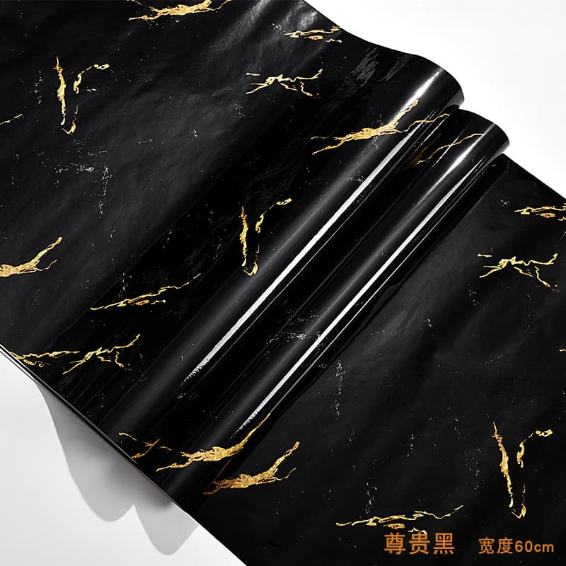 Self-Adhesive Thick Waterproof Tile Wallpaper for Home, Kitchen Cabinet Stove Desktop Decoration Oil-Proof Sticker Wholesale