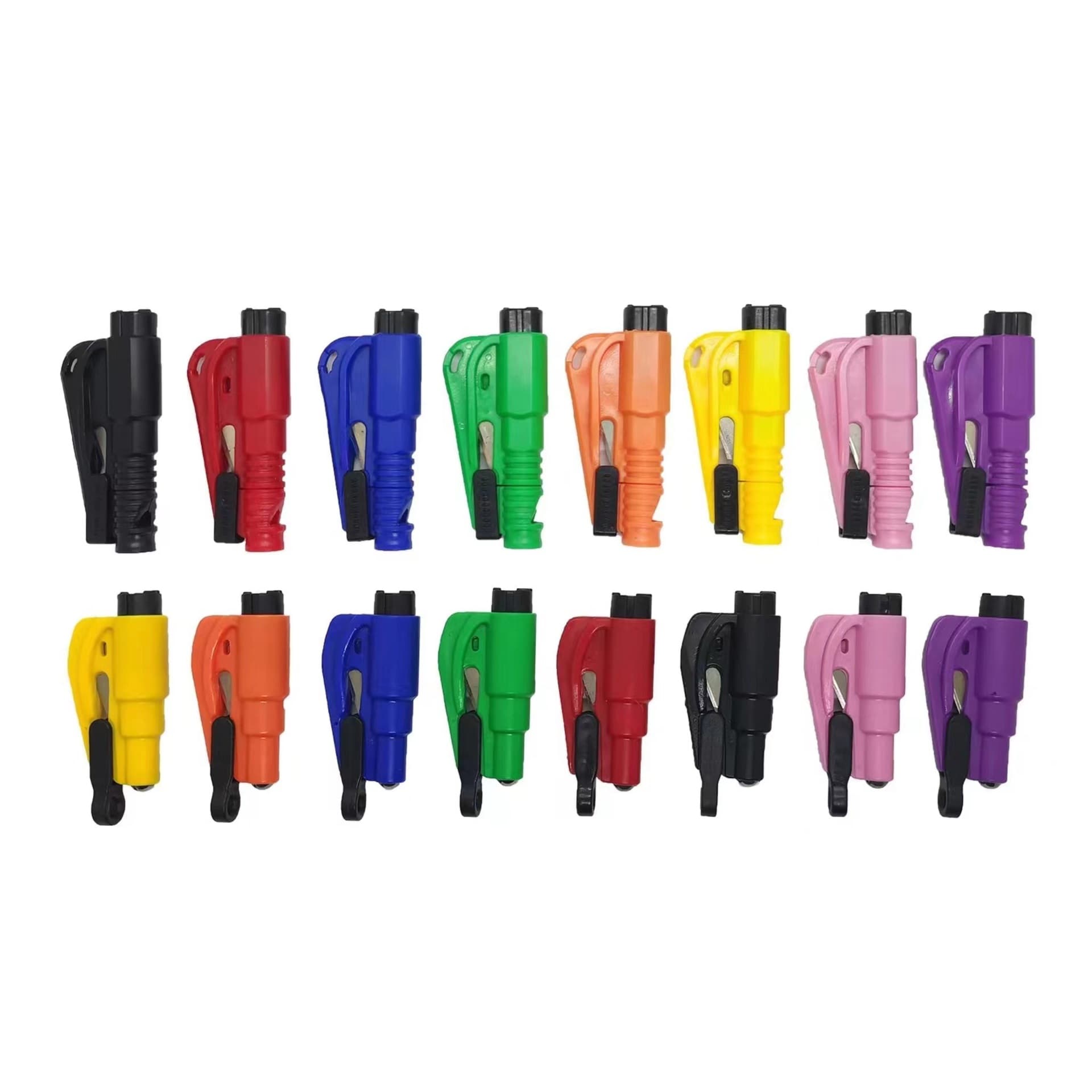 Car Two-in-One Mini Window Breaker, In-car Fire Three-in-One Life-saving Hammer, Emergency Escape Safety Hammer