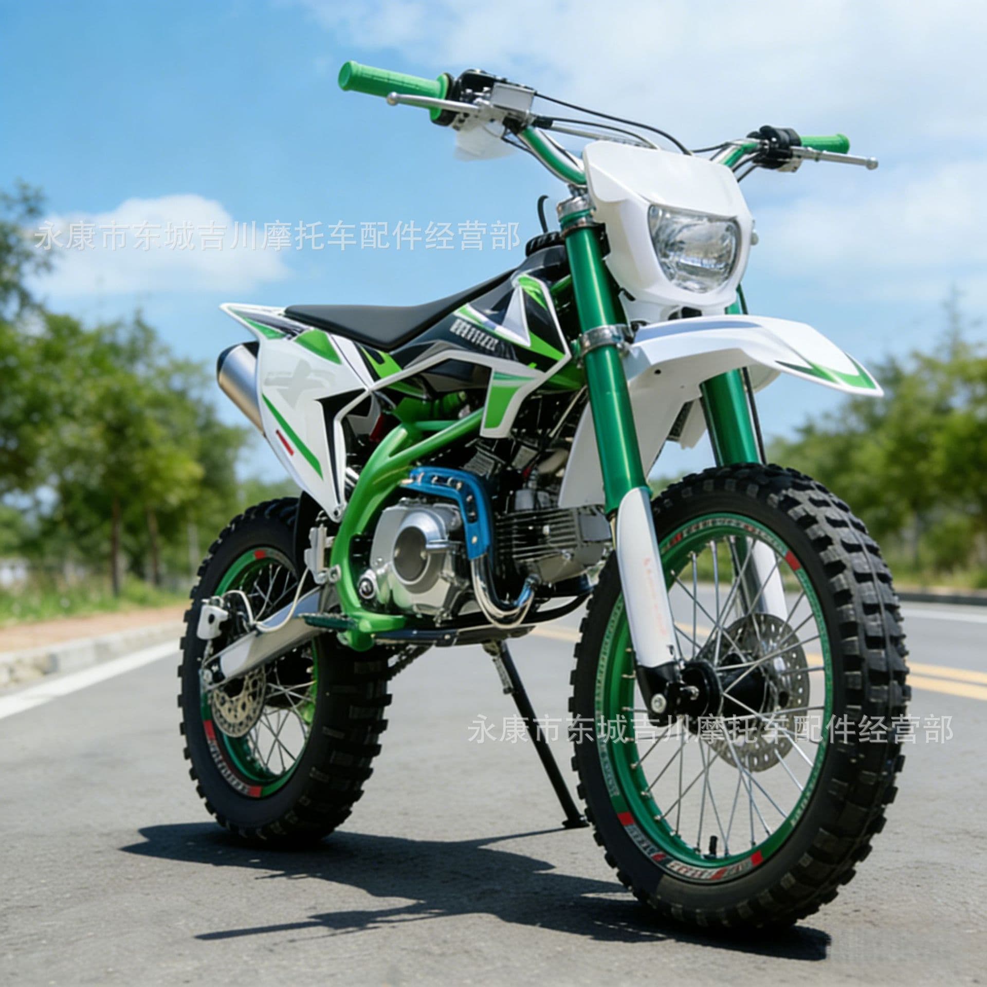 Mid-High Crouch 125CC Sprocket Off-Road Motorcycle Fuel Motorcycle All-Terrain Mountain Off-Road Motorcycle Factory