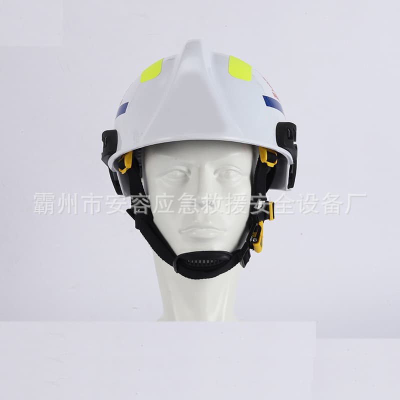 White safety officer emergency helmet fire anti-smash helmet construction protective helmet