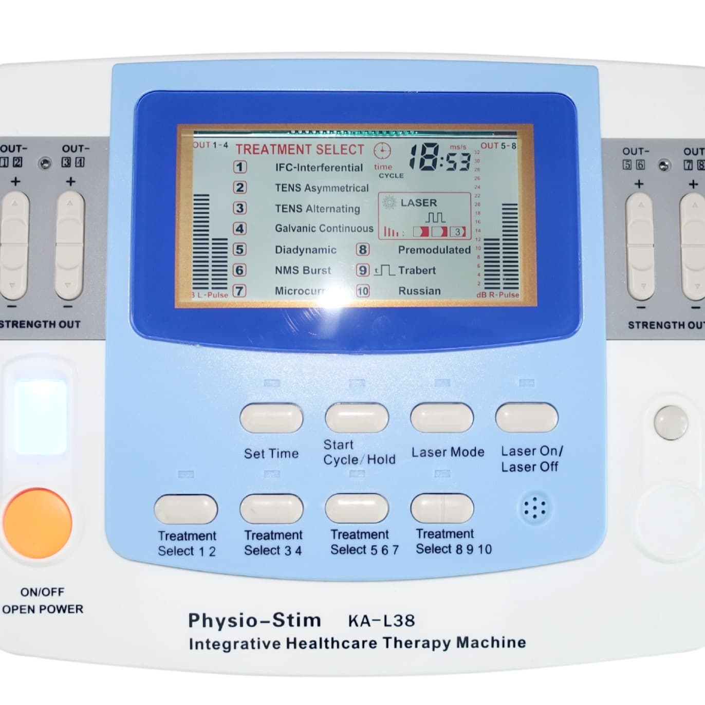 KA-L38 Physio-Stim Electronic Pulse Laser Massager Hot Sell