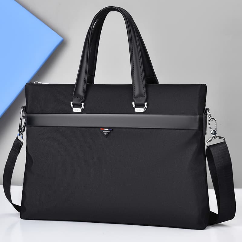 Men's Handbag Business Briefcase 14-inch Computer Bag Business Travel Bag Office Document Bag Shoulder Crossbody Bag