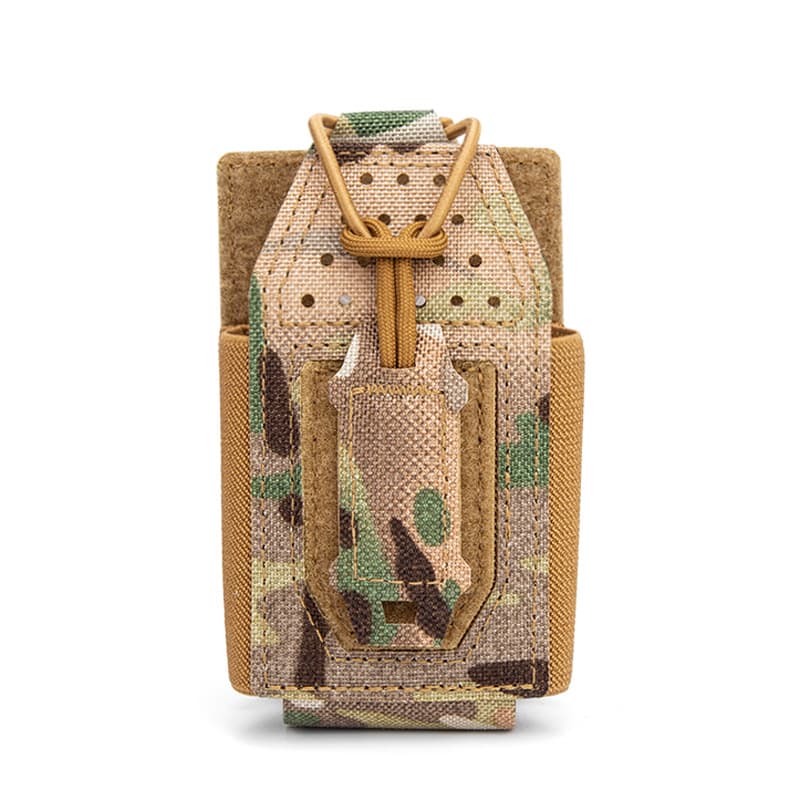 Tactical Radio Molle Pouch Anti-Slip Elastic Multi-Function Waist Pouch 5.56MM/7.62MM Magazine Quick-Draw Holster