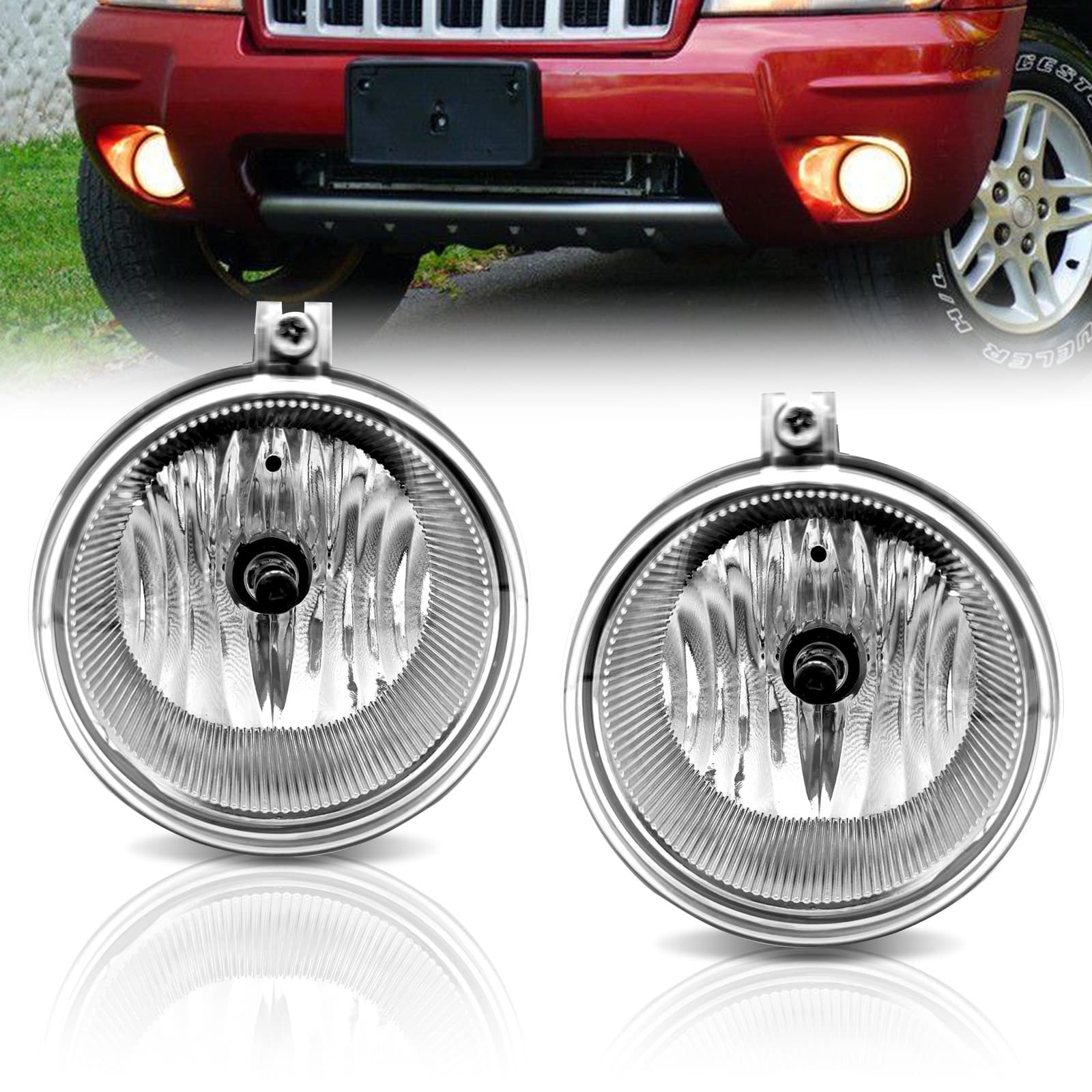 Halogen Car Fog Light for Jeep Grand Cherokee 2004 Hot Sale