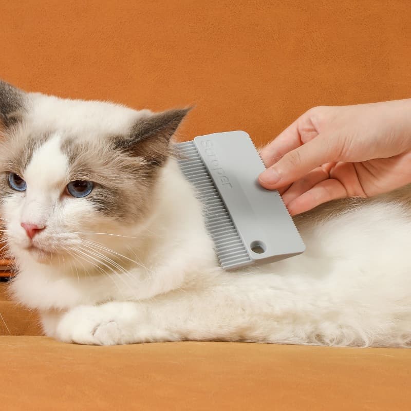 Double-Sided Soft Silicone Pet Hair Remover Brush Couch Coat Hair Stick Carpet Hair Lint Remover for Cats And Dogs