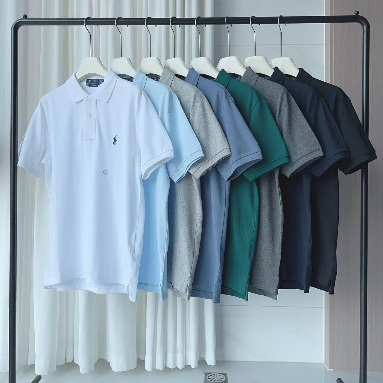 RL Ralph Lauren Men's Spring 2025 Classic Fit Cotton Pique Polo Shirt Short Sleeve