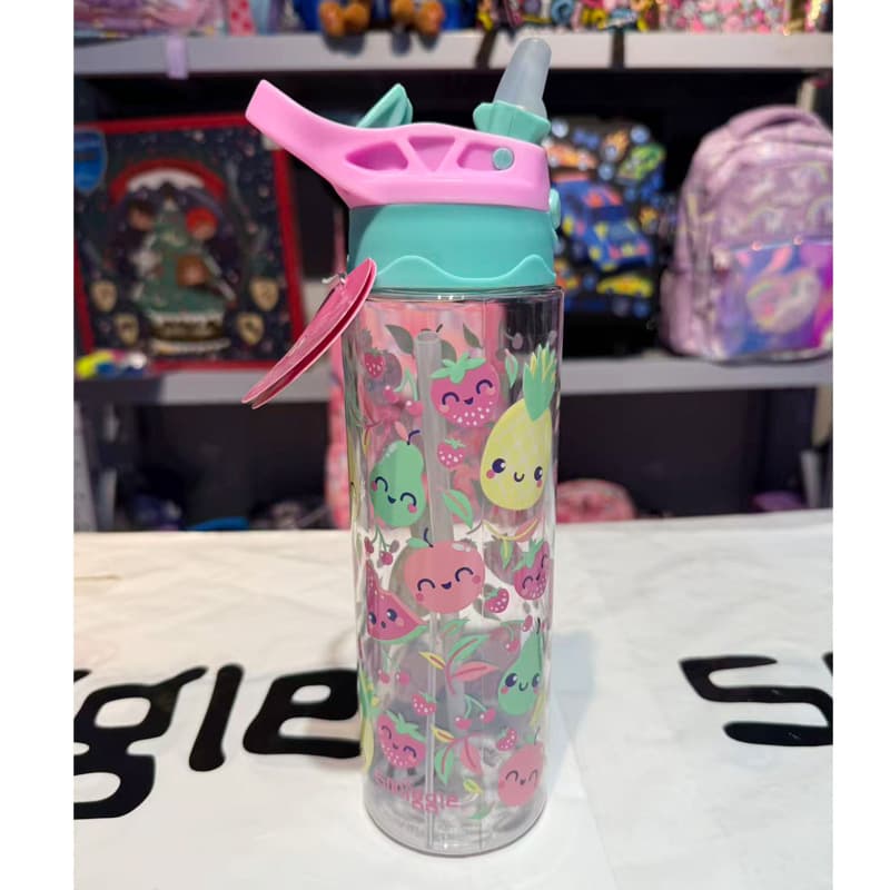Australian Smiggle Water Bottle, Straw Cup for Children, Large Capacity Water Jug for Students