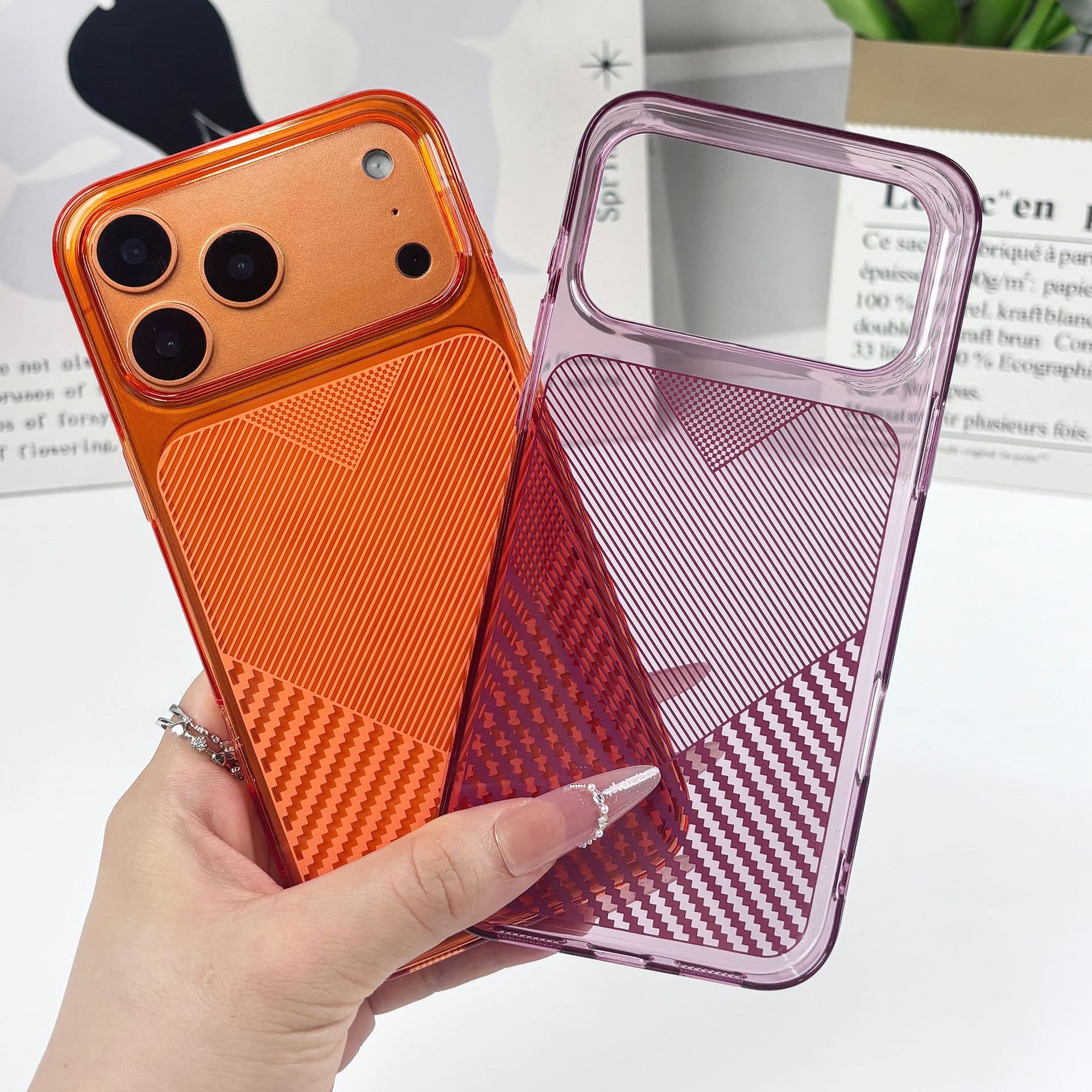 Zhiying PC Transparent Apple iPhone 18 Pro Max Phone Case 17 Pro Max Phone Cover Air Protective Case 16 Minimalist