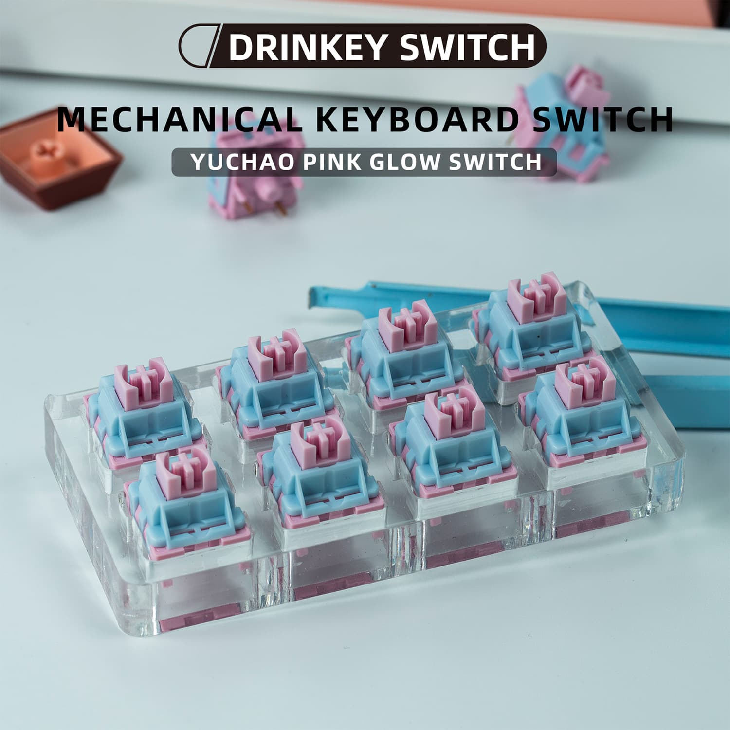 Cross-border Custom Mechanical Keyboard Switches Fenxia Axis Jun Axis Precision Five-pin Linear Hot-swappable Switches