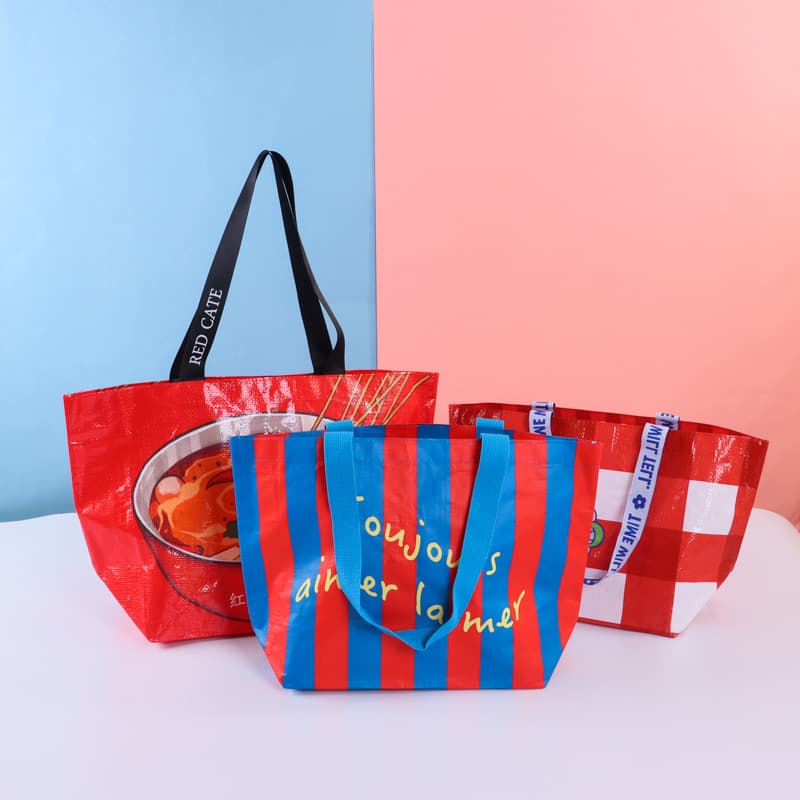 Factory Printed Non-Woven Portable Shopping Bag Wholesale Home Shopping Portable Storage Bag Logo Customizable