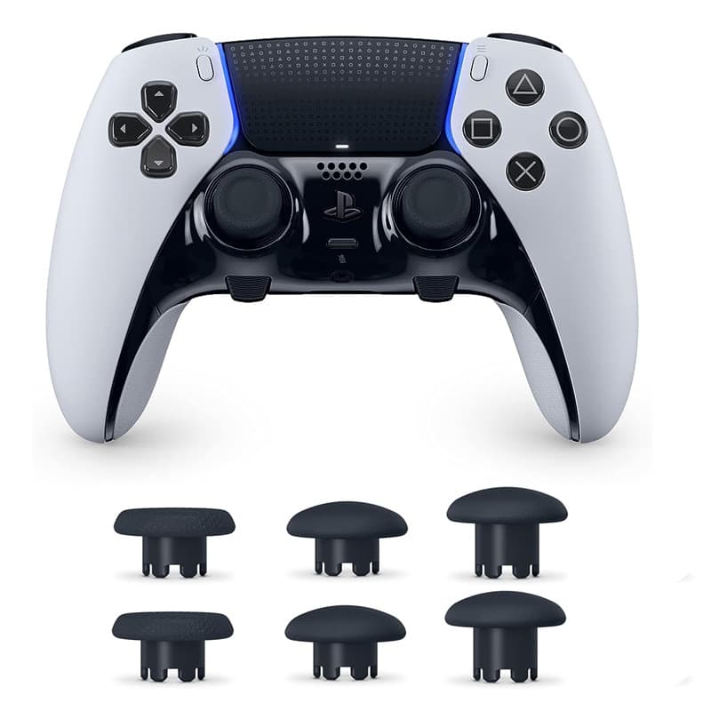PS5 EDGE Elite Controller Thumbstick Caps Back Buttons PS4/Xbox One Controller Rubber Joystick Caps Mushroom Head Accessories