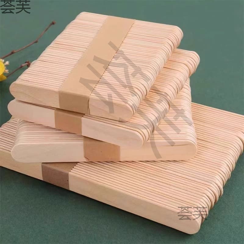 Colored Wooden Craft Sticks for DIY Kindergarten Projects