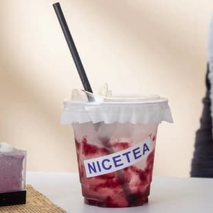 Milk Tea Cup Disposable Transparent Dodo Cup 98mm Diameter Cold Drink Cup with Lid Plastic Cup Coffee PET Cup Wholesale