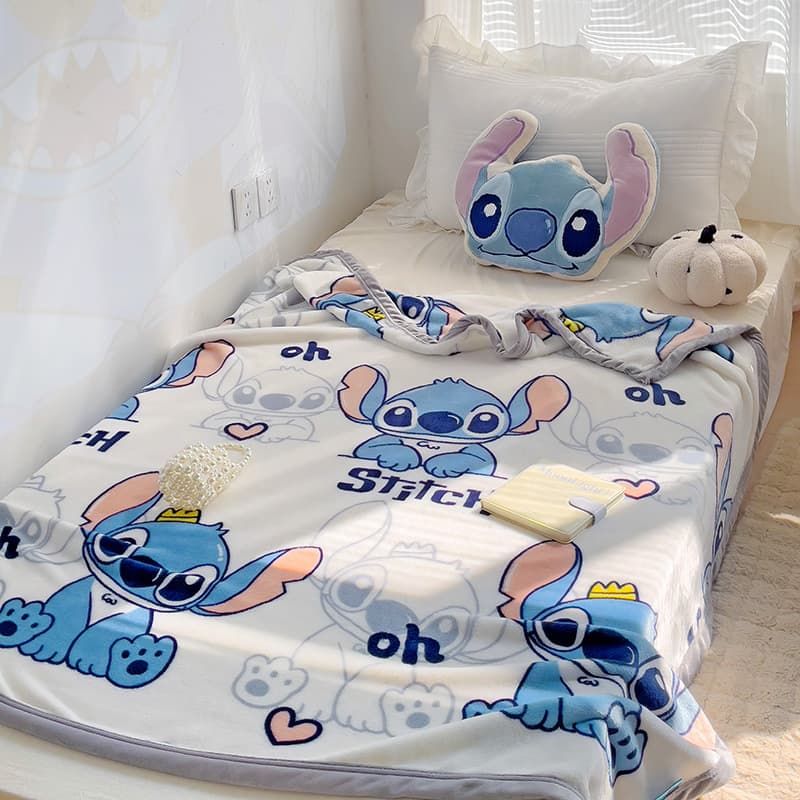New Kids Cartoon Blanket Thick Milk Fleece Blanket Baby Fleece Blanket Kindergarten Nap Blanket Wholesale Blanket