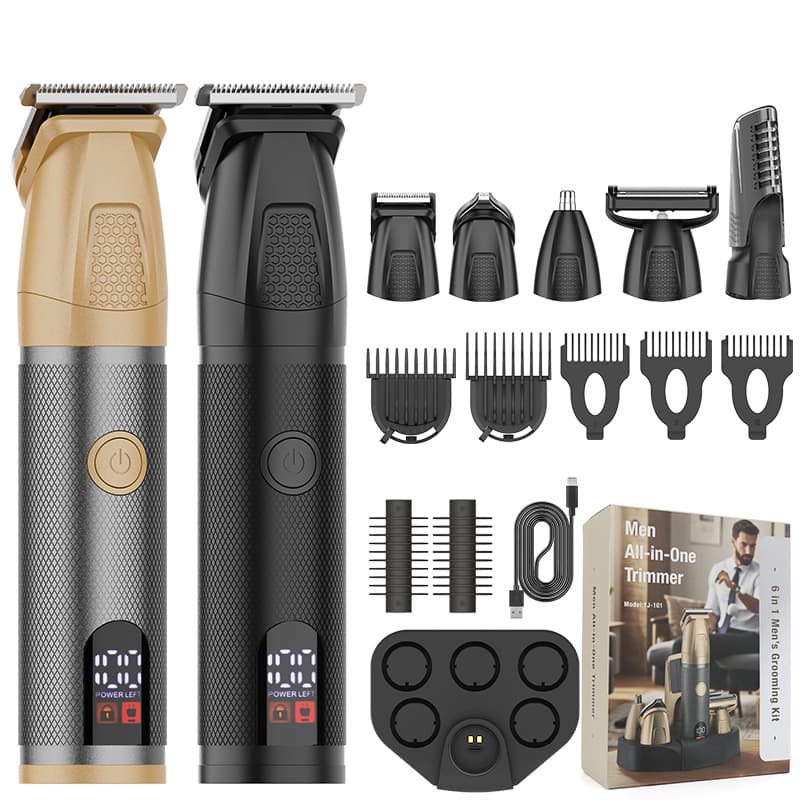 Waterproof Electric Shaver for Men, Multifunctional Hair Clipper, Nose Trimmer Set Wholesale