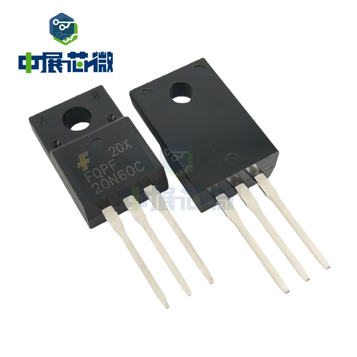 MOSFET FQPF20N60C 20A 600V Through-Hole TO-220F 20N60 New Domestic
