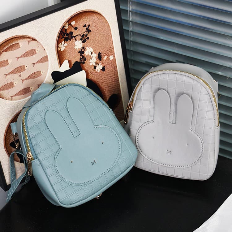Cross-Border New Cartoon Small Backpack Girls Backpack Korean Version Cute Bunny Mini Shoulder Crossbody Small Bag for Women