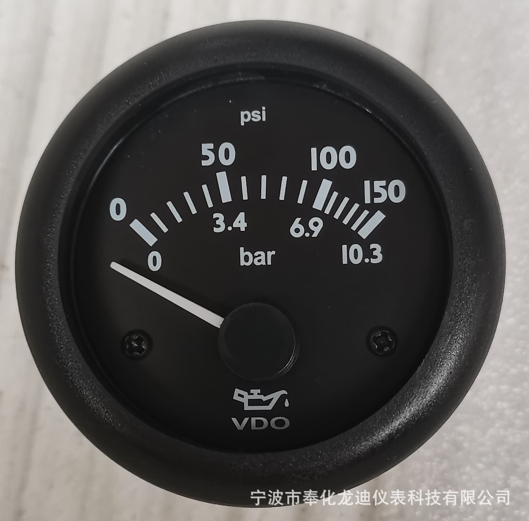 Plastic Shell VDO Marine Oil Pressure Gauge Manufacturer Supply VDO Replacement Fuzhou Generator