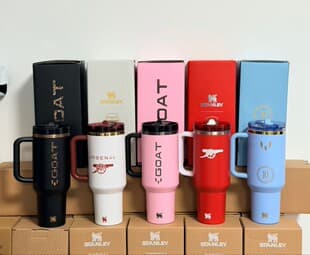 Cross-border Stanley 40oz Car Cup Messi Same Style Ice Cup Large Capacity Insulated Cup Car Cup Straw Cup