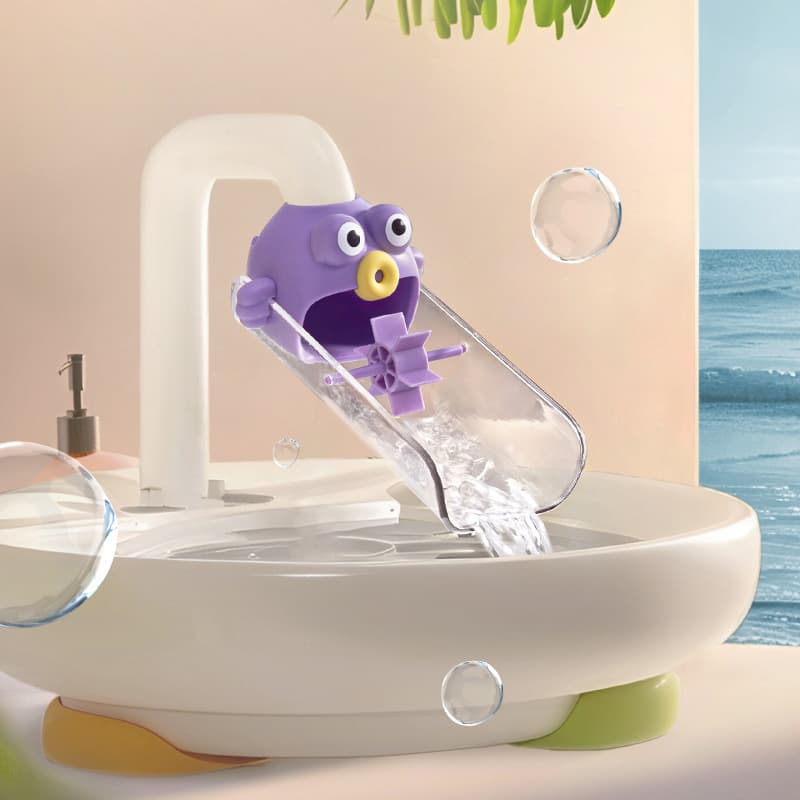 Faucet Extender Extension Tube Children's Cute Elongated Multi-functional Universal Connector Bathroom Anti-splash Device